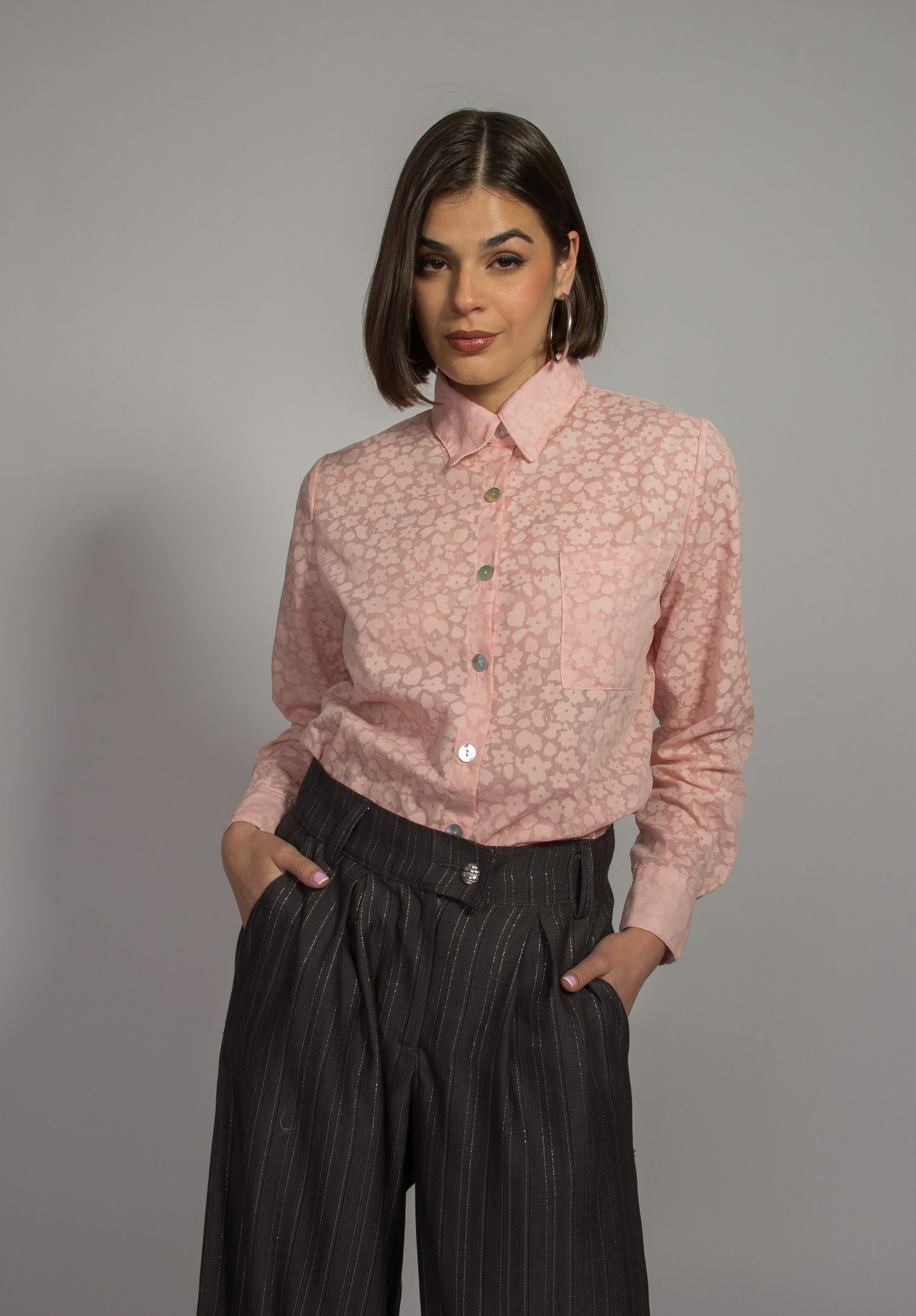 Camisa Florencia Rosada