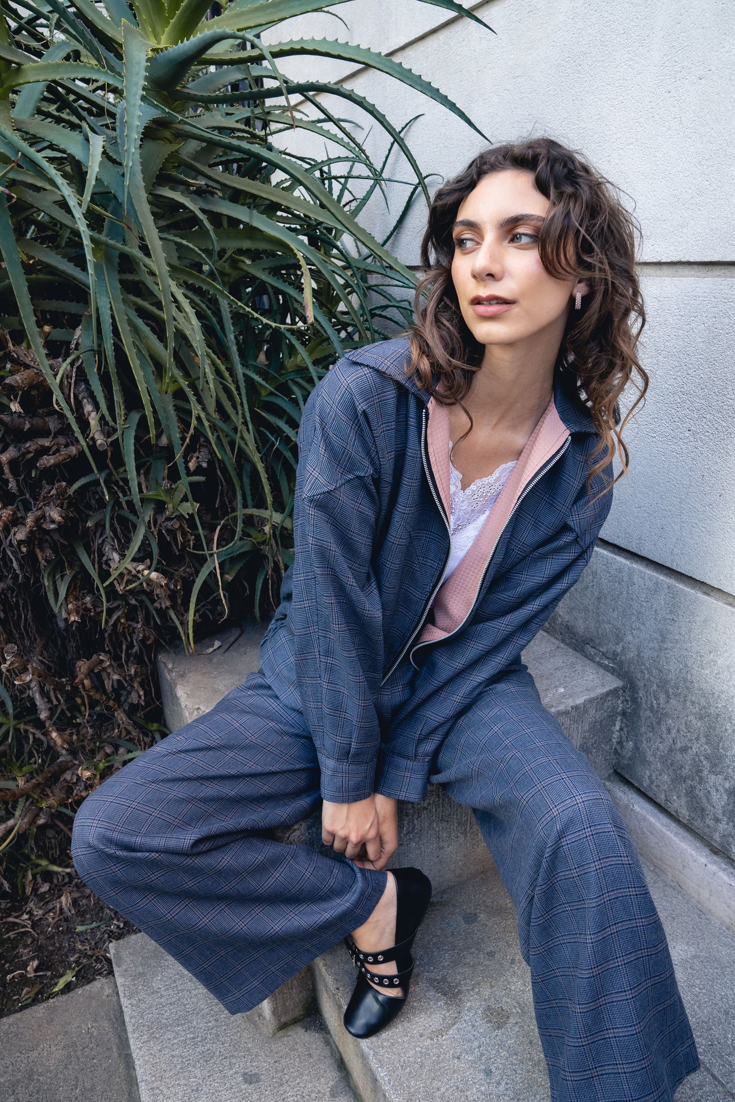 Chaqueta Moscú Azul