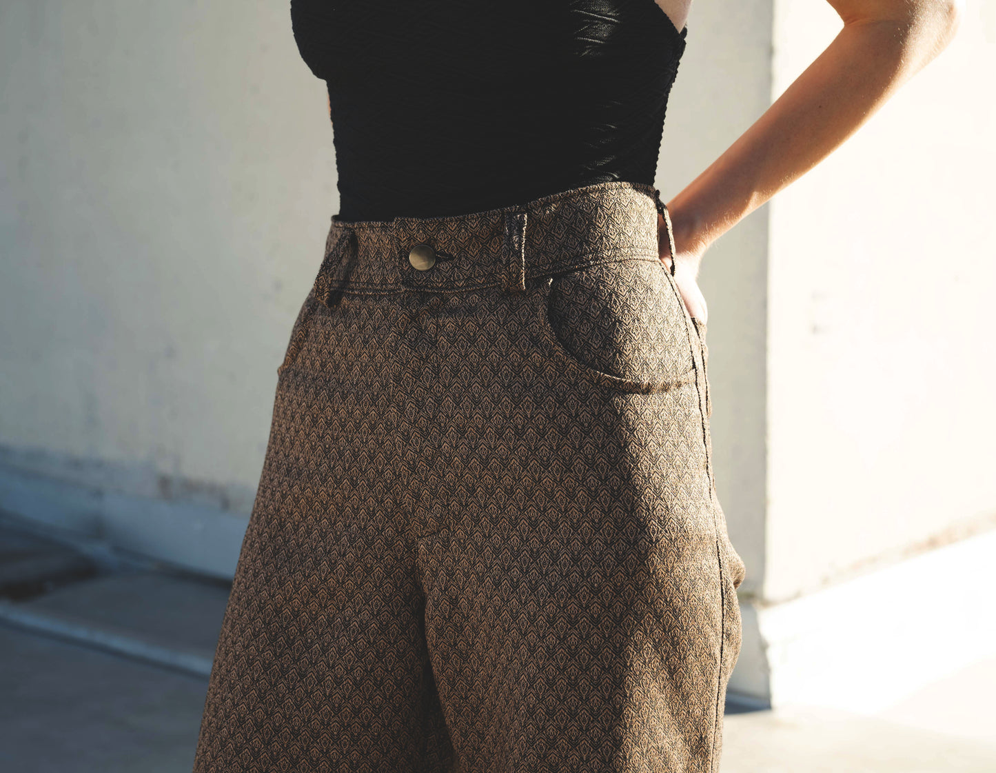 Pantalon Estocolmo Café