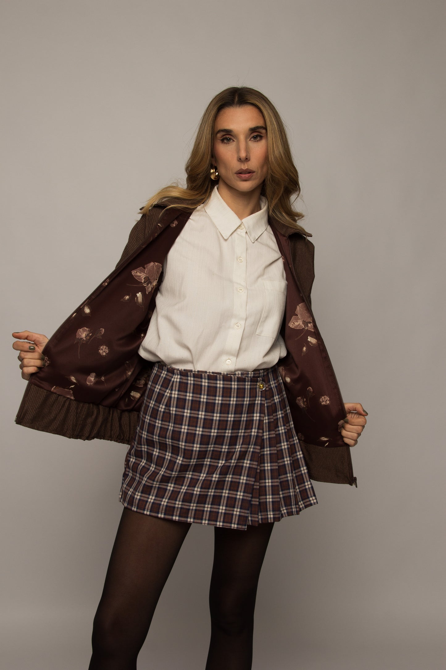 Chaqueta Moscú Café