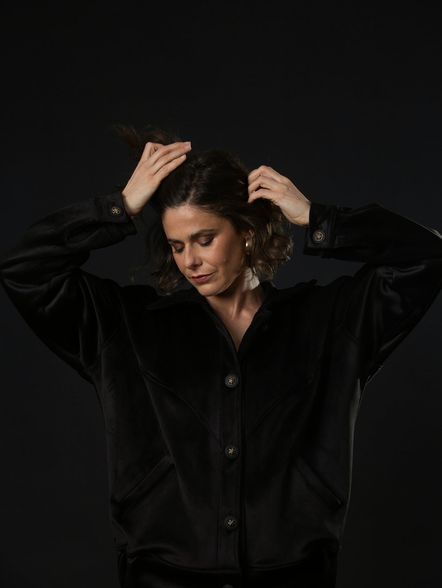 Chaqueta Moscú Negra