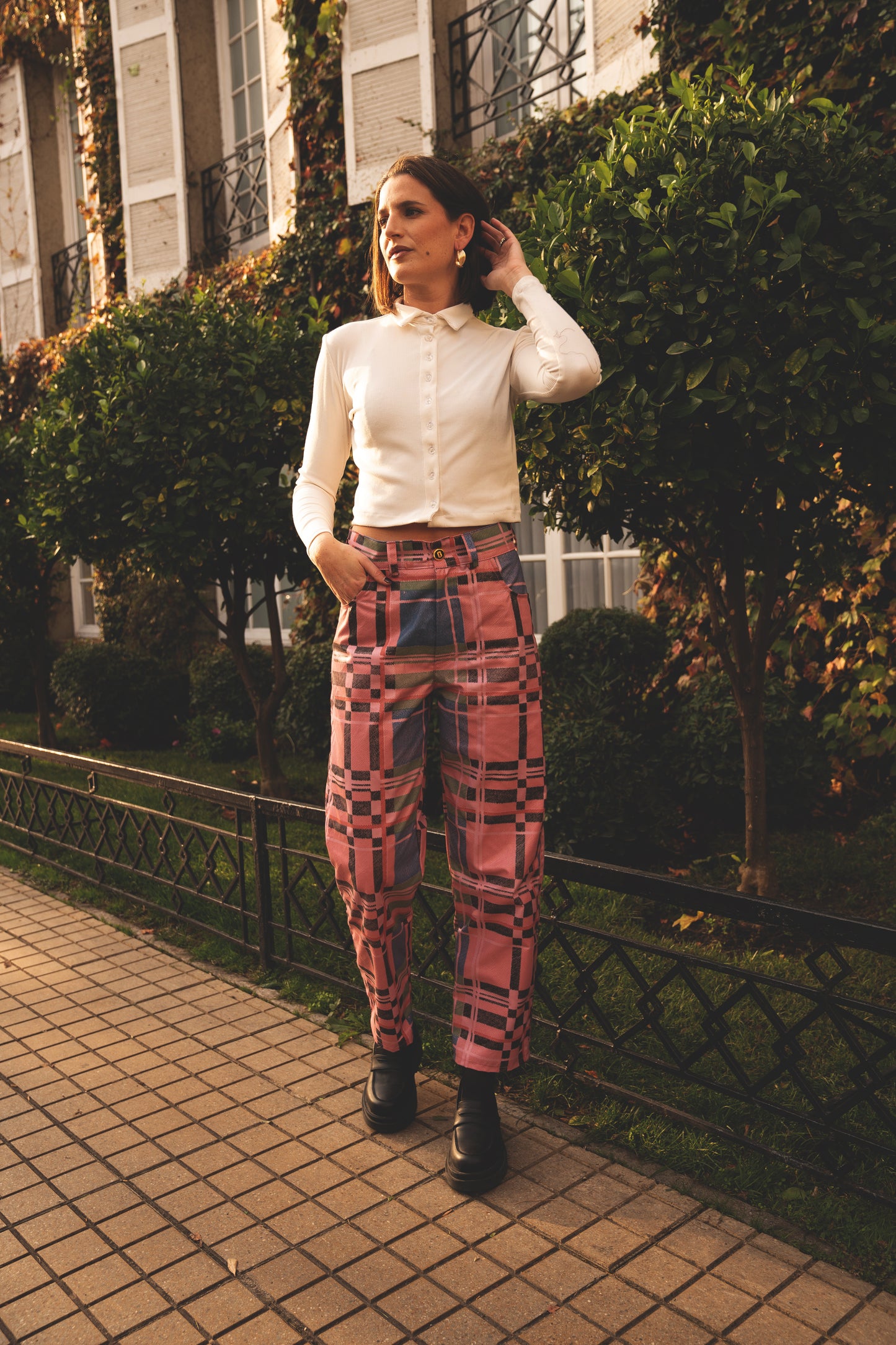 Pantalon Estocolmo Rosado