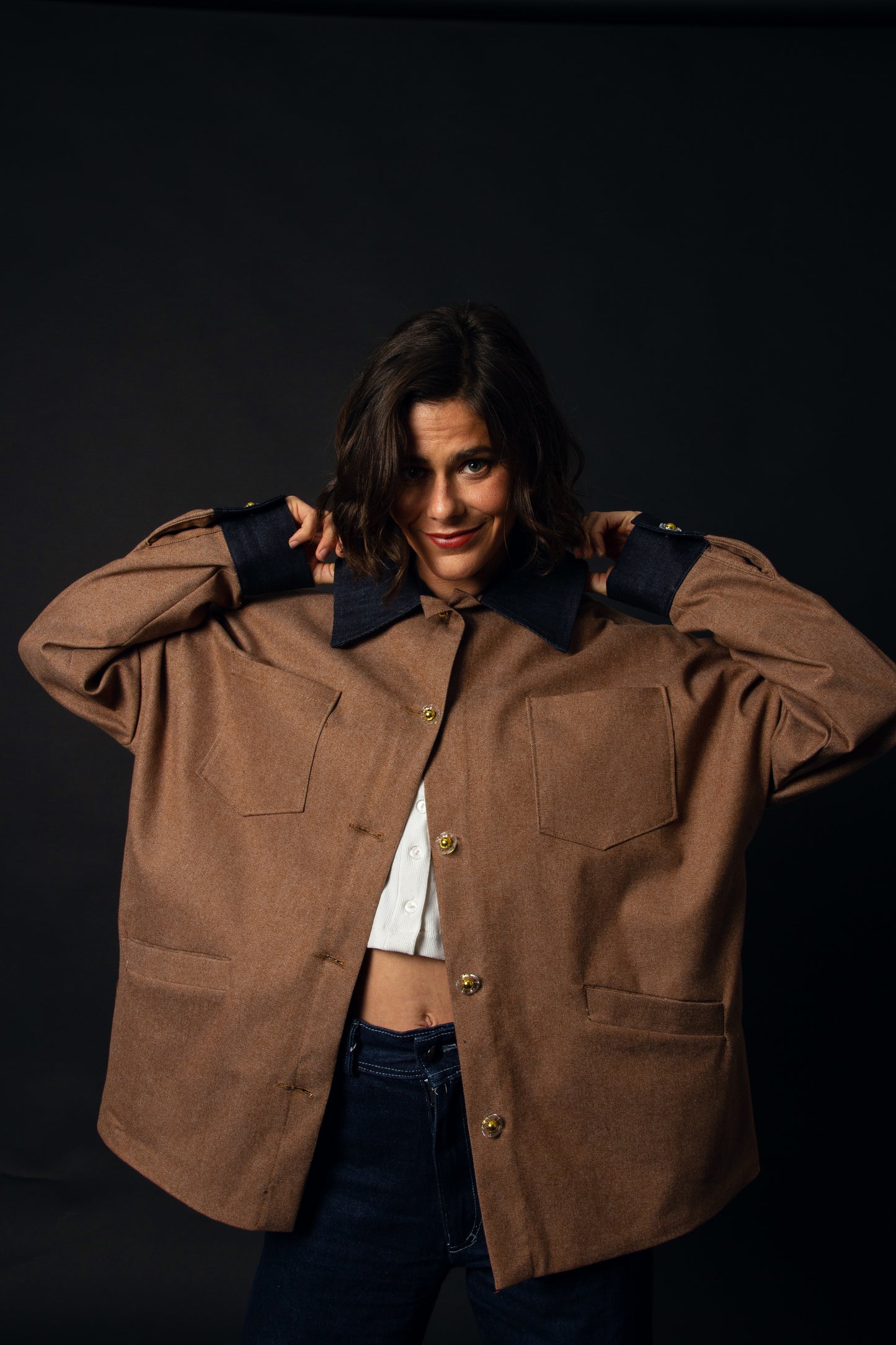 Chaqueta Sintra Camel