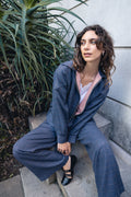 Chaqueta Moscú Azul
