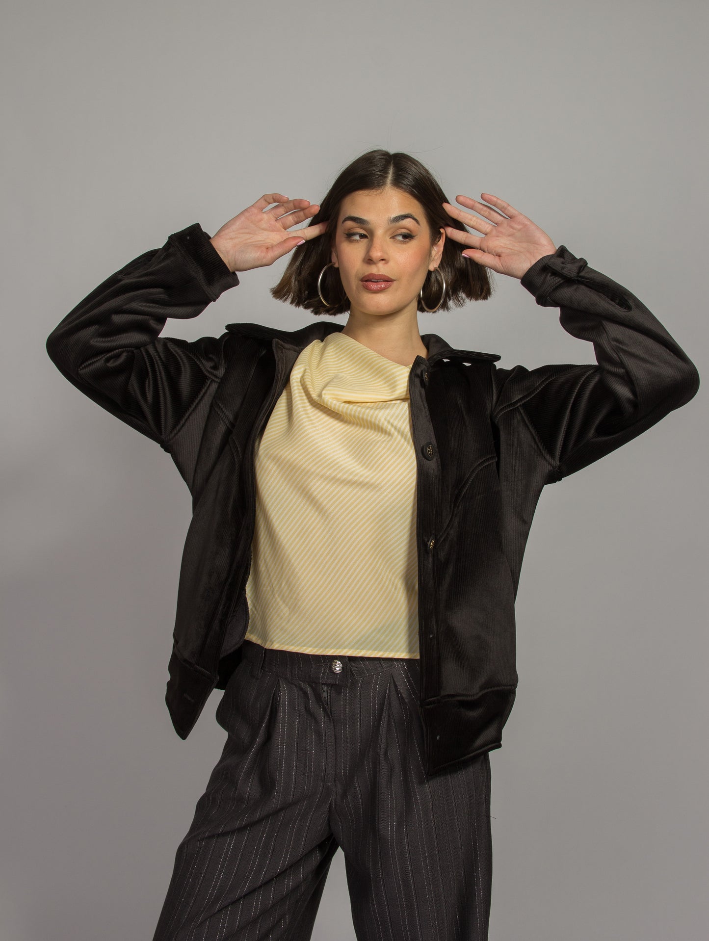 Chaqueta Moscú Negra