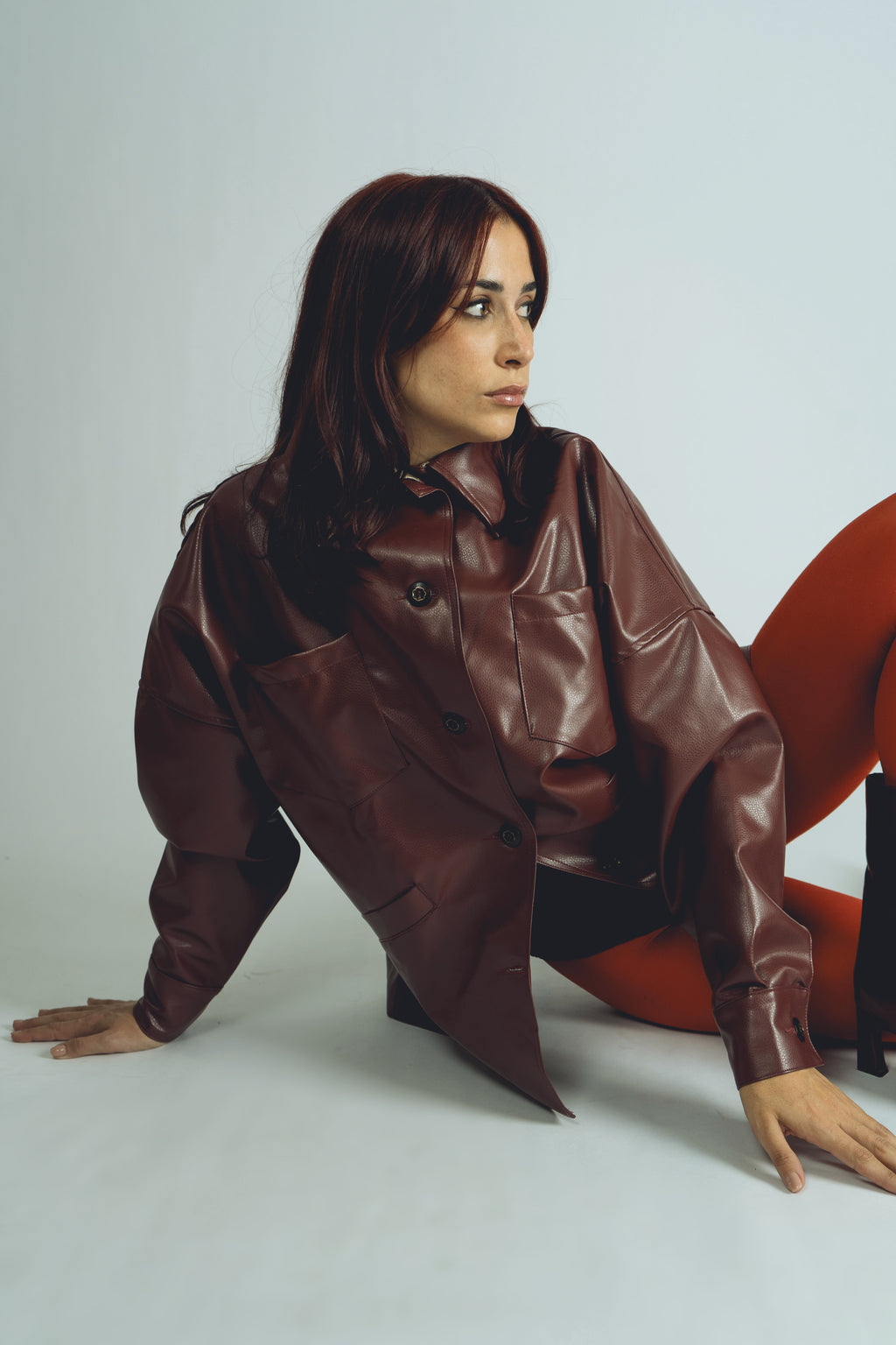 Chaqueta Sintra Burdeo