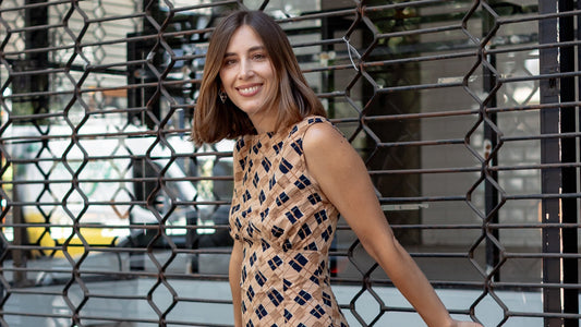 Vestido Itaca Rombos