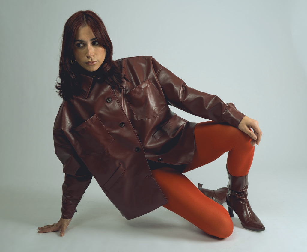 Chaqueta Sintra Burdeo