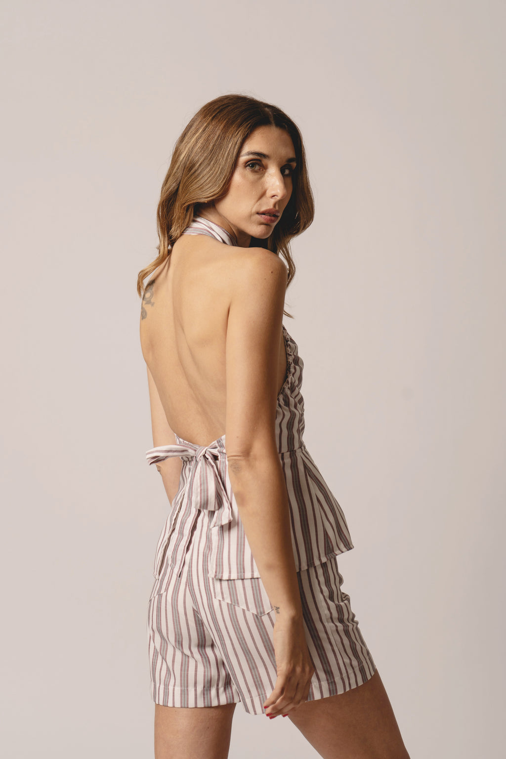 Short Palermo Rayas