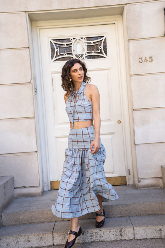 Falda Siracusa Celeste