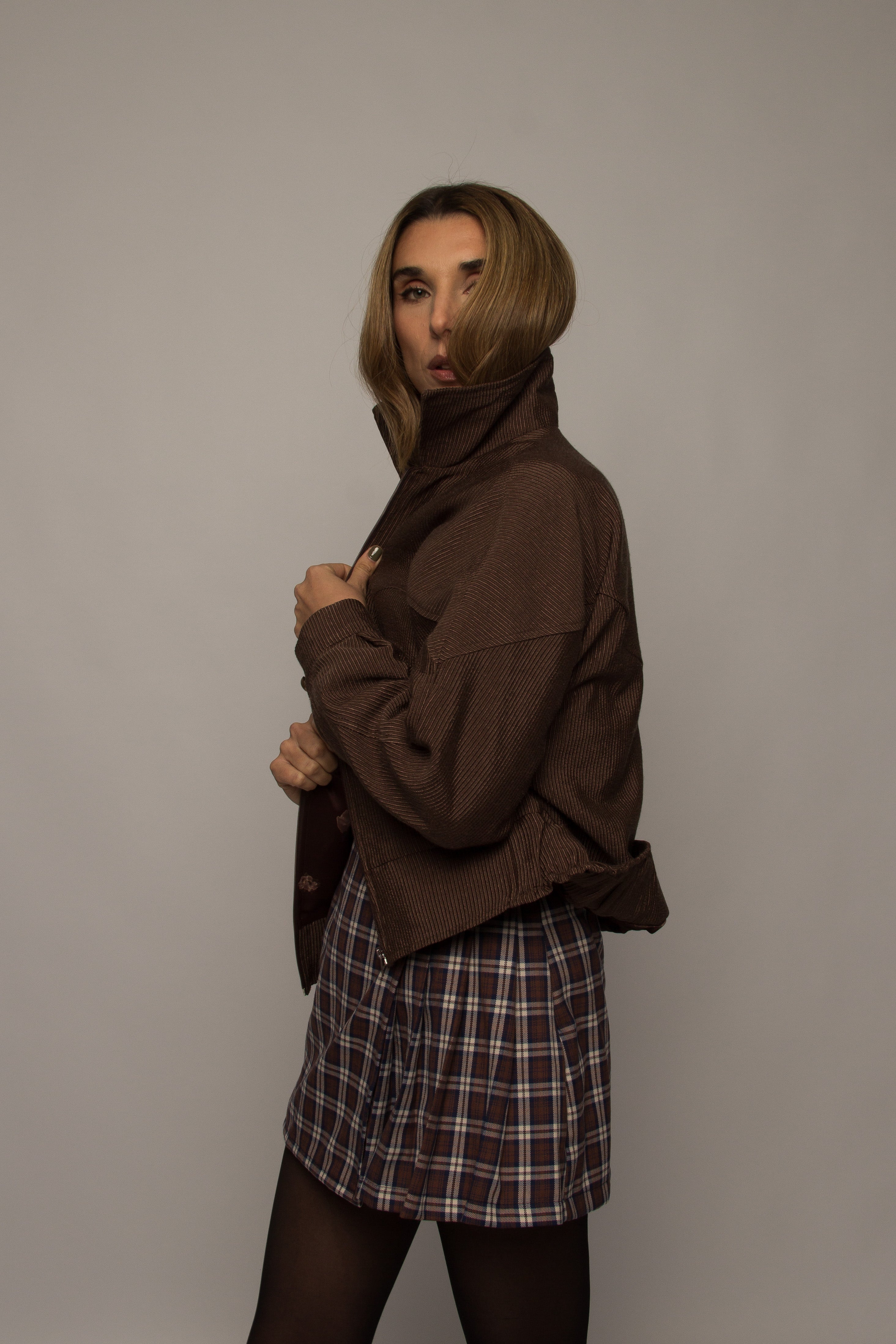 Chaqueta Moscú Café