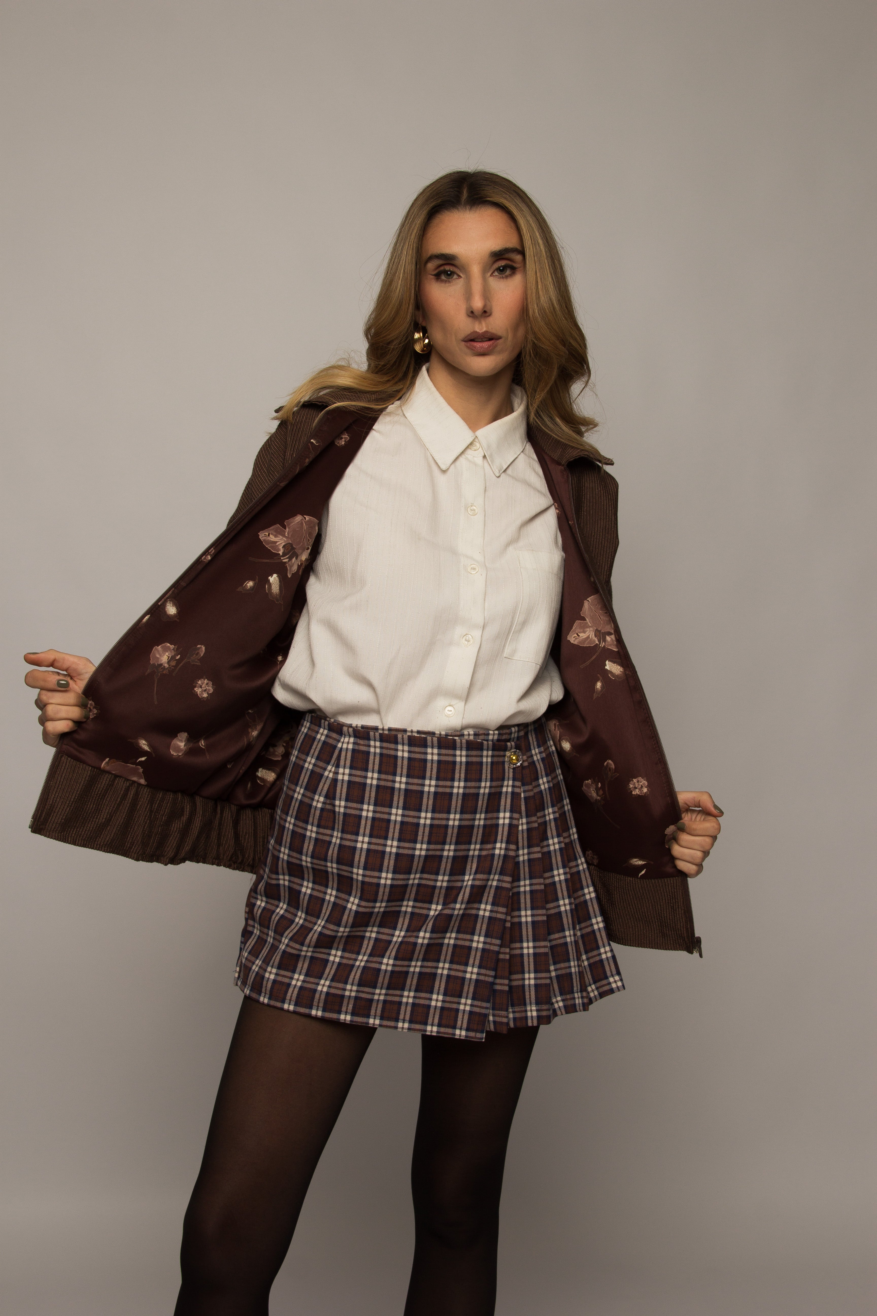 Chaqueta Moscú Café