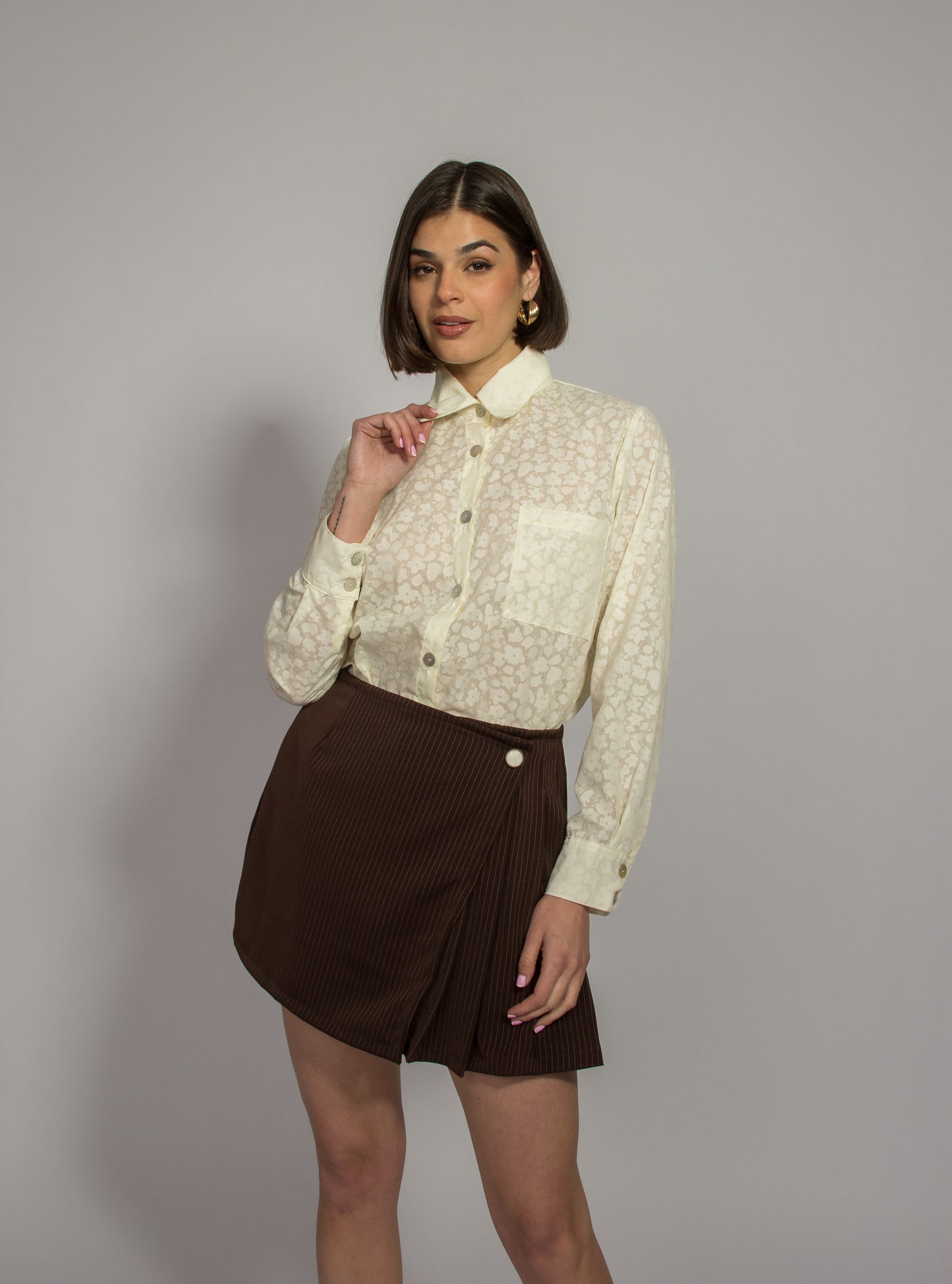 Camisa Florencia Amarilla