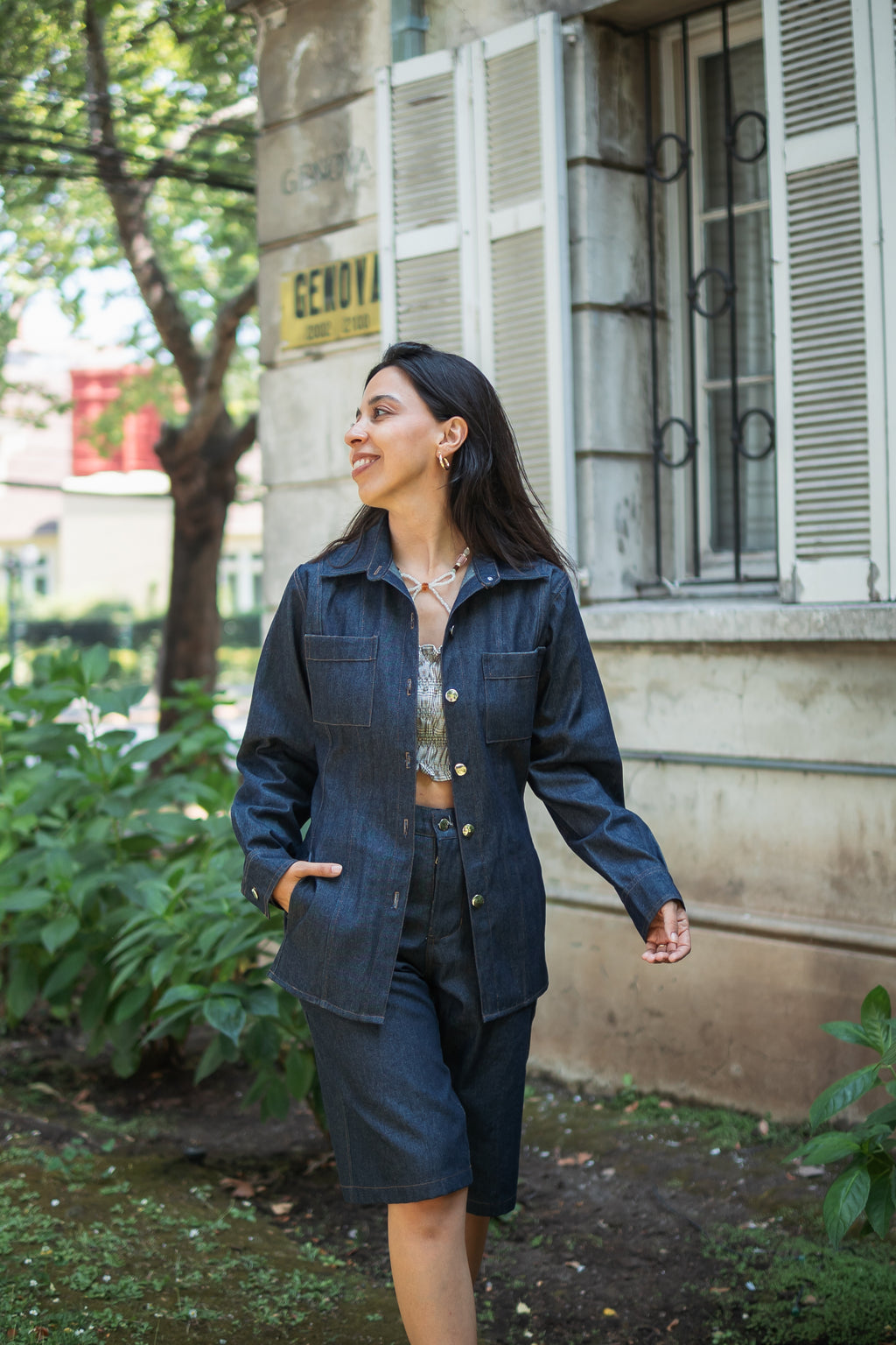 Bermuda Cameo Denim