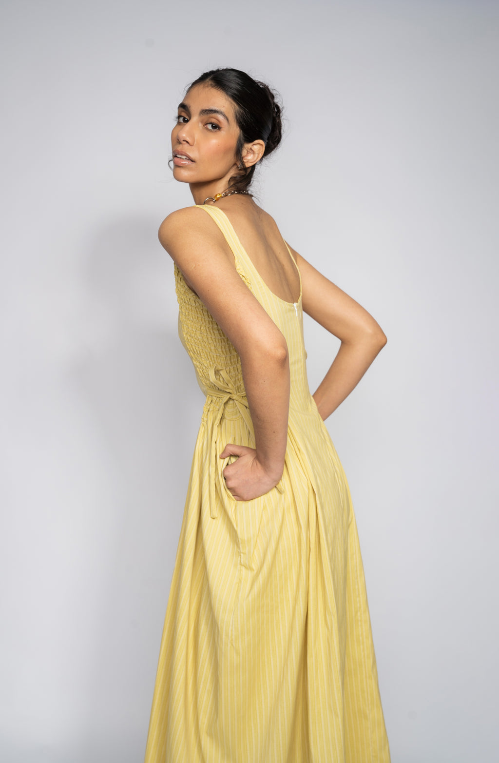 Vestido Akita Verde limón