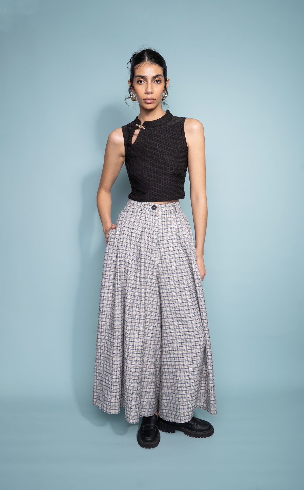 Falda Pantalón Vigo Cuadros